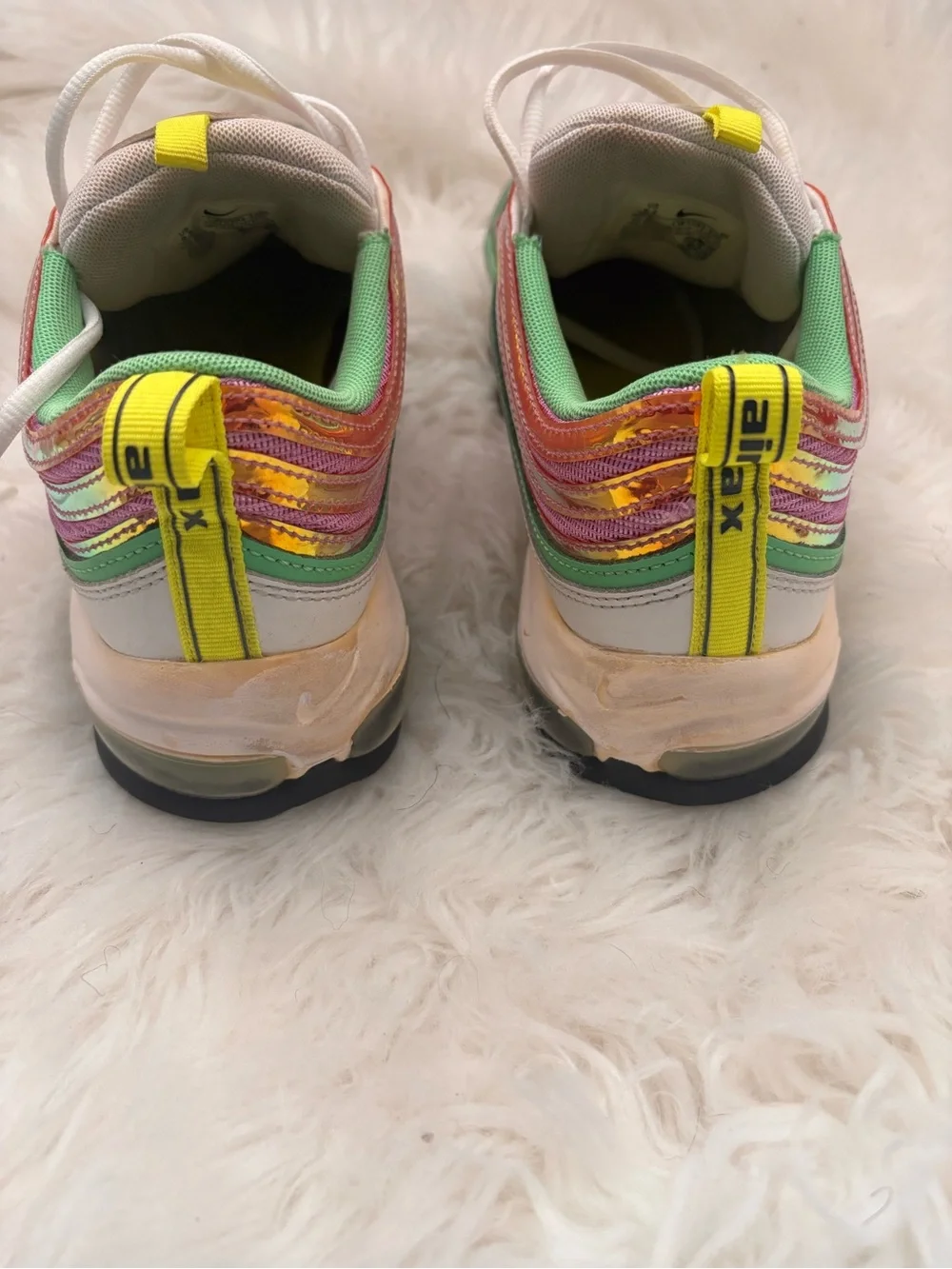 Nike Air Max 97 ‘White/Fuchsia Glow/Lemon Venom’